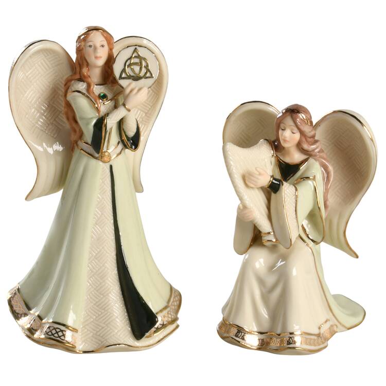 Irish Nativity Angels Of Faith & Peace - No Box