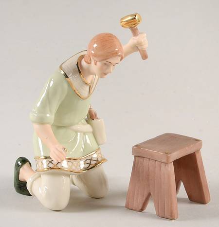 Irish Nativity Skillfull Carpenter - No Box
