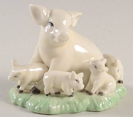 Irish Nativity Adoring Family - No Box