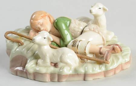 Irish Nativity Sleeping Shepherd Only - No Box