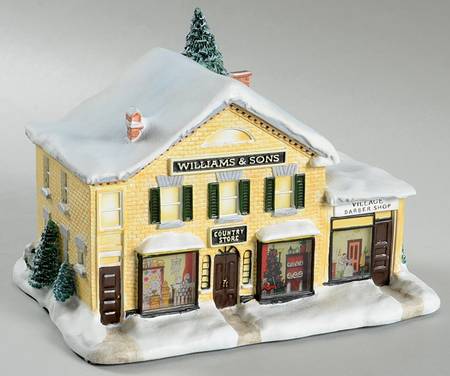 Rockwell's Christmas Village Williams & Sons Country Store - No Box