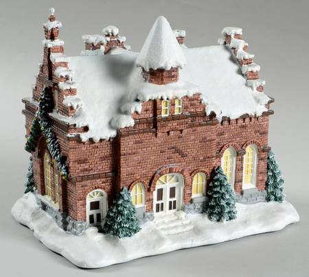 Rockwell's Christmas Village Town Hall - No Box