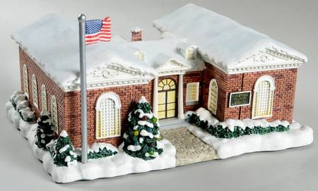 Rockwell's Christmas Village Rockwell Library - No Box