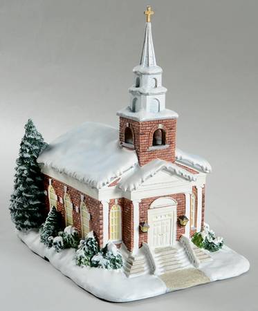 Rockwell's Christmas Village Silent Night Church - No Box
