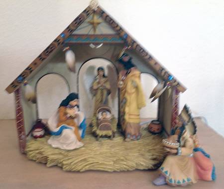 Nativity of the Christmas Star Holy Night Creche - Set Of 8 - No Box