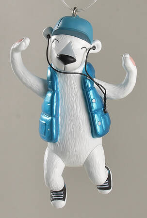 2012 Hallmark Christmas Ornaments One Cool Guy - No Box