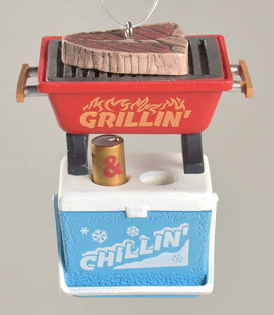 2012 Hallmark Christmas Ornaments Grillin And Chillin - No Box