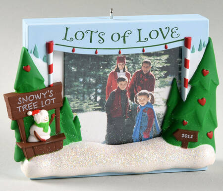 2012 Hallmark Christmas Ornaments Sending You Love-Photo/Recordable - Boxed