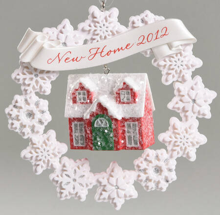 2012 Hallmark Christmas Ornaments New Home - Boxed
