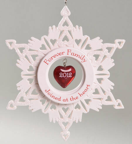 2012 Hallmark Christmas Ornaments Forever Family - Boxed