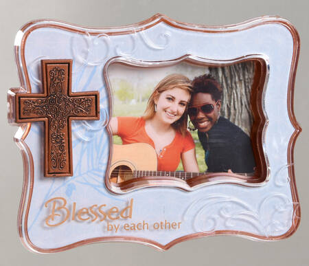 2012 Hallmark Christmas Ornaments Blessed By Each Other-Photo - Boxed