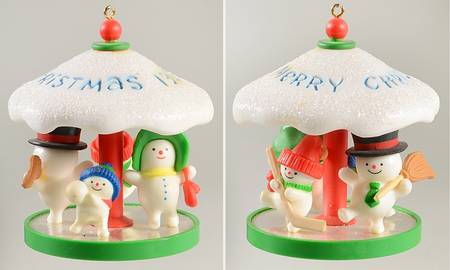 Carousel 1982-Snowmen - No Box