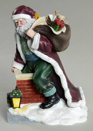 Saint Nicholas Collection St Nicholas Up On The Roof - Boxed
