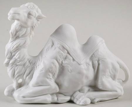 Homco Nativity-White Camel - No Box