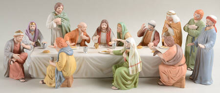 Lord's Supper-Greatest Story Ever Told 14 Pc Boxed Set - With Box