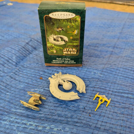 Star Wars-The Phantom Menace 2001 Battle Of Naboo Miniatures - Boxed