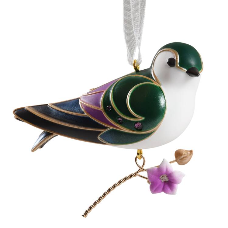 Beauty of Birds 2024-Violet Green Swallow #20 - Boxed