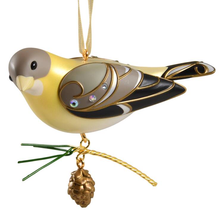 Beauty of Birds Lady Evening Grosbeak-Ltd - Boxed