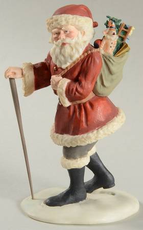 Heirloom Santa Collection by Hallmark Gold Crown
