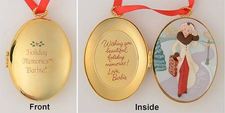 Barbie Victorian Christmas by Hallmark Gold Crown