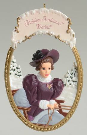 Barbie Holiday Homecoming by Hallmark Gold Crown