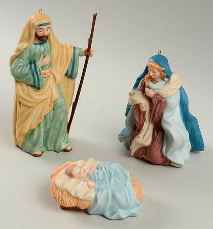 Blessed Nativity Collection by Hallmark Gold Crown