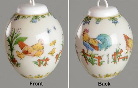 Annual China Spring Egg-Mini 1986 Egg - Boxed