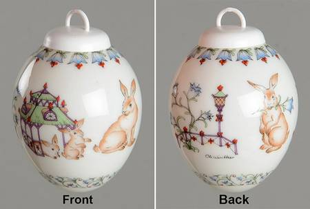 Annual China Spring Egg-Mini 1991 Egg - Boxed