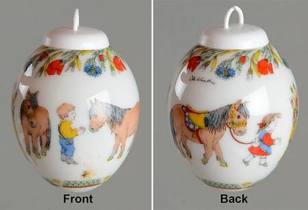 Annual China Spring Egg-Mini 1992 Egg - Boxed