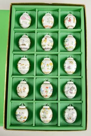 Annual China Spring Egg-Mini Set Of 15 Eggs - Boxed