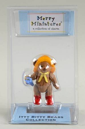 Itty Bitty Bears Raindrop-April - Boxed