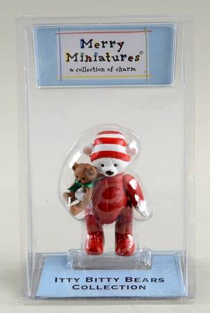 Itty Bitty Bears Peppermint-December - Boxed