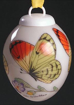 Mini Spring Eggs Gossamer Butterfly - Boxed