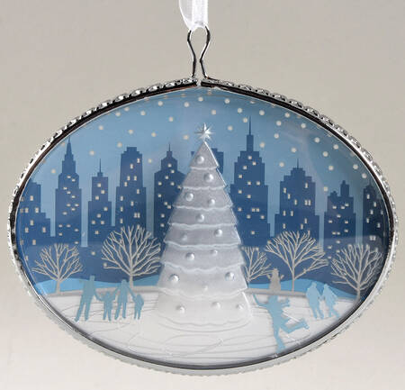 2014 Hallmark Christmas Ornaments Christmas In The City - Boxed
