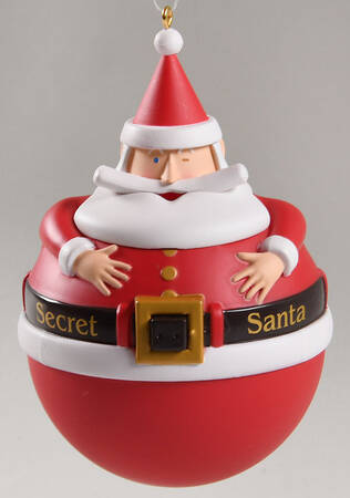 2014 Hallmark Christmas Ornaments Secret Santa - Boxed