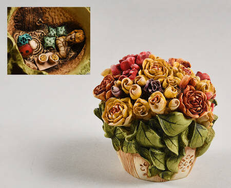 Lord Byron's Harmony Garden Rose Bud - With Box