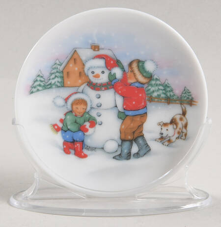 Collector's Plate Let It Snow!-1991 - Boxed