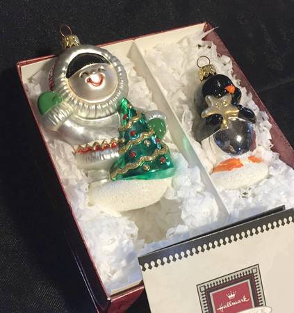Frosty Friends-Blown Glass 1998 Frosty Friends - With Box