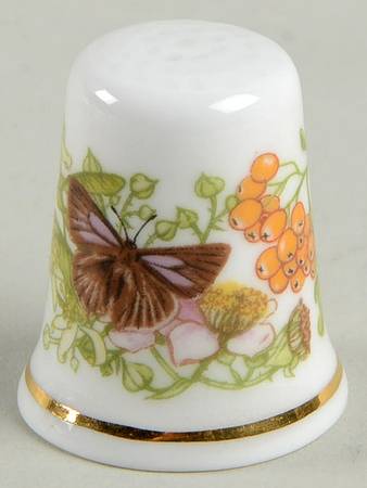 The British Butterflies Thimbles Purple Hairstreak - No Box