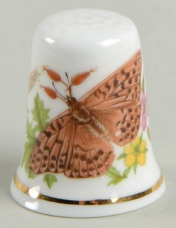 The British Butterflies Thimbles Silver Washed Fritillary - No Box