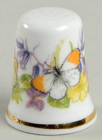 The British Butterflies Thimbles Orange Tip - No Box