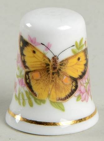 The British Butterflies Thimbles Clouded Yellow - No Box