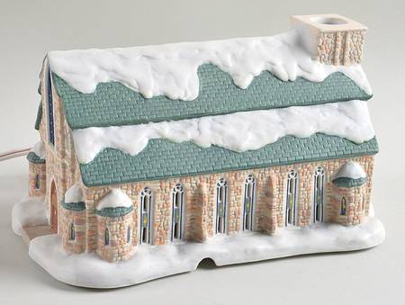 Rockwell's Holiday Memories: Stockbridge Town Church - Boxed