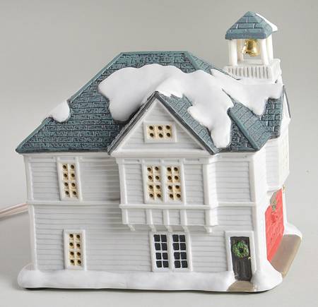 Rockwell's Holiday Memories: Stockbridge The Firehouse - Boxed