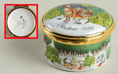 Neiman Marcus Christmas Box 1990-Christmas  - Boxed