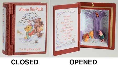 Winnie the Pooh Books by Hallmark Gold Crown