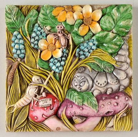 Byron's Secret Garden-Picturesque Cata's Pillow - Boxed