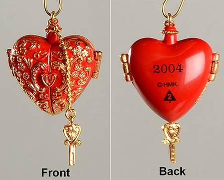 Charming Hearts-Miniature by Hallmark Gold Crown