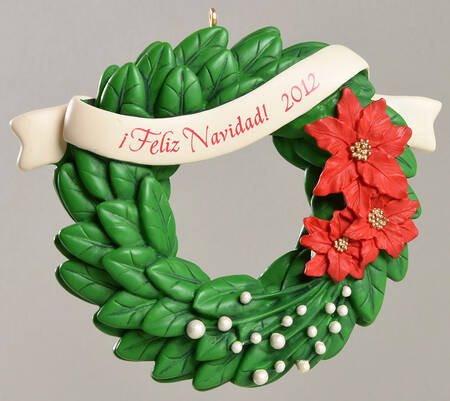 Feliz Navidad by Hallmark Gold Crown