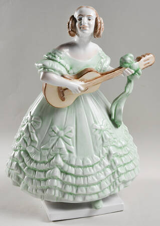 Traditional Hungarian People Mrs Dery - Large Green Dress - No Box